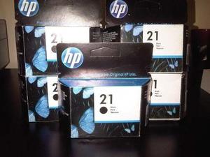 Tinta Hp 21 Totalmente Original