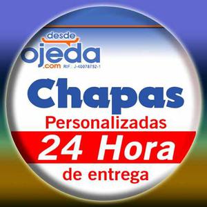 Chapas Personalizadas De 55 Mm