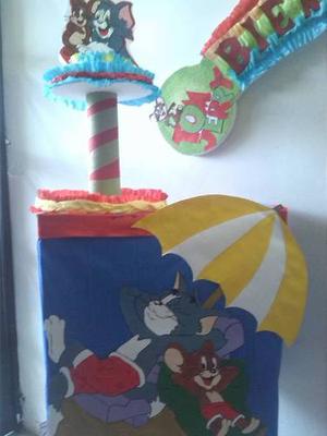 Combo De Piñata Tom Y Jerry