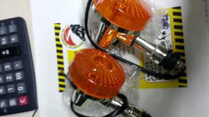 Faro Cruce Suzuki Gn 125 Base Cromada (el Par)