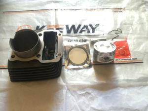 Kit Cilindro Completo Moto Tx 200 Empire Keeway