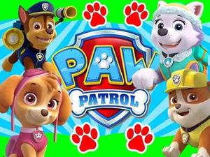 Kit Imprimible Paw Patrol Patrulla De Cachorros Tarjetas