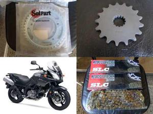 Kit Piñon17 Corona42 Cadena 525 V-strom  Solpart