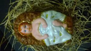 Niño Jesus De Pesebre De Ceramica.