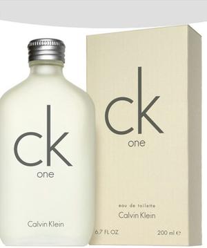 Perfume Ck One 100ml Calvin Klein Colonias Mayor Y Detal
