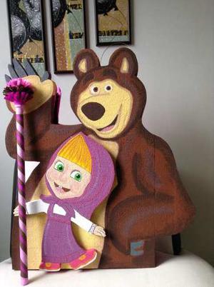 Piñata De Masha Y El Oso