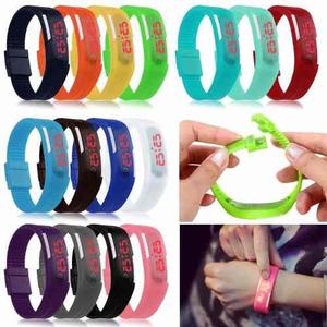 Reloj Led Silicon Digital Tactil Touch Fitnes Gyn Unisex