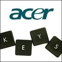 Teclas Teclado Acer Aspire One 722