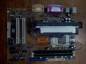 Combo Tarjeta Madre + Procesador Pentium3 + 1gb Ram