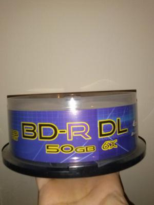 Disco Blu-ray 50 Gb Gtm Printeable Bobiba De 25 Uindades
