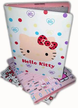 Estuche Tipo Agenda De Helloy Kitty Para Ipad 2