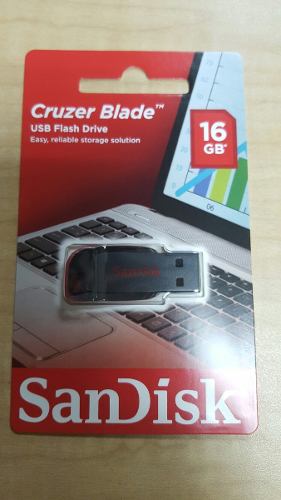 Pen Drive 16gb 101 Sandisk Cruzer Blade