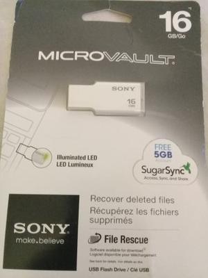 Pendrive Sony Microvault De 16 Gb