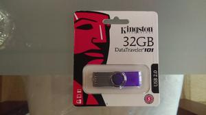 Pendrive Usb Kingston Data Traveler 32 Gb Morado Nuevo