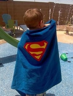 Toallas Superheroes Niños Batman Superman Mayor Azukiel