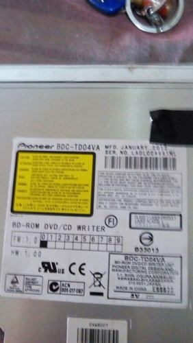 Unidad Pioneer Bdc-td04va Blu-ray