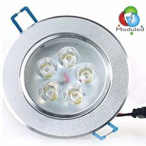 Lampara Led 5watt Spot Blanco Frio k Ojo De Buey Moduled