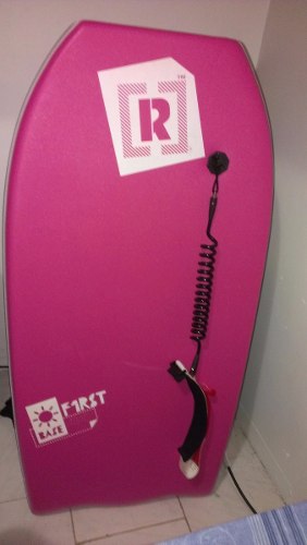 Tabla Bodyboard Respect 1st Rosa Con Tensor