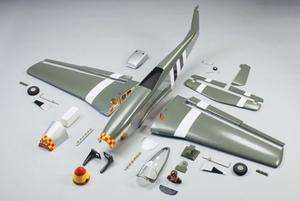 Avion Aeromodelismo Modelo Kit Mustang P-51d Top Flite