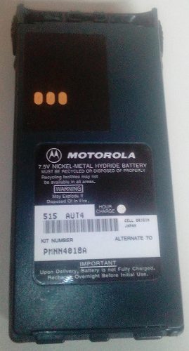 Bateria De Radio Portatil Motorola