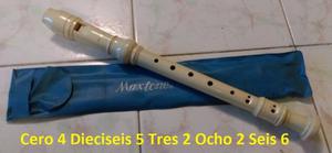 Flauta Dulce Maxtone Con Forro Ver Foto 2