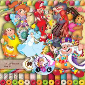 Kit Imprimible Dulces Caramelos Gomitas Salvavidas Scrapbook