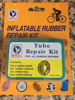 Kit Para Reparar Cauchos De Bicicleta Y Motos