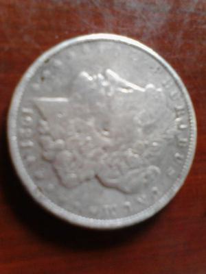 Moneda De Plata Morgan De Estados Unidos  Reliquia