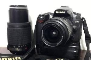 Nikon D90 + Lente  + Baterygrip
