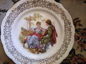 Plato De Fina Porcelana Gloria Bavaria Bayreuth