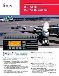 Radio Aereo Icom A110 Nuevo