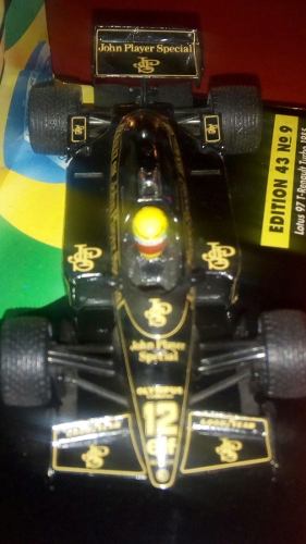 1/43 Ayrton Senna Lotus 97 T-renault Turbo 