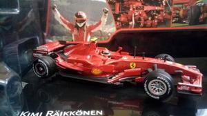 1/43 F1 Ferrari F Kimi Raikkonen Campeón Mundial