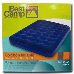Colchon Inflable Matrimonial Best Camp Nuevo! Y Sellado!
