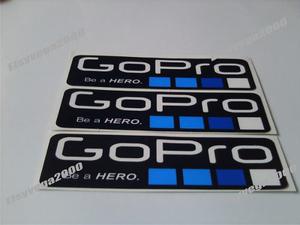 Kit De 3 Calcomanias Gopro Para Personalizar Tus Equipos