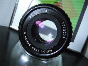 Lente Nikon 50mm 1.8 Serie E