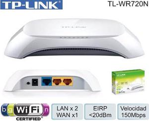 Router Inalambrico Tp-link Wifi 150 Mbps, Antena Interna.