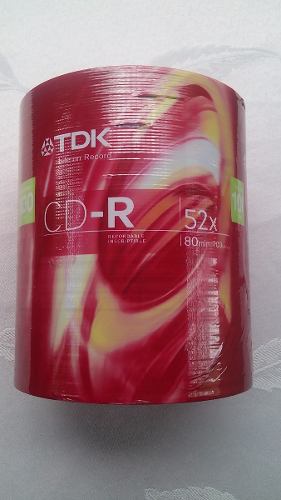 Torre Tdk Cd-r 52x 80min 700mb 100cds + Regalo