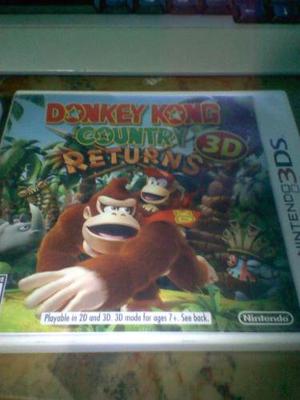 Donkey Kong Country Return 3d Para Nintendo 3ds