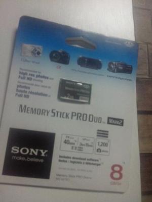 Memory Stick Pro Duo 2 Gb Psp Camara