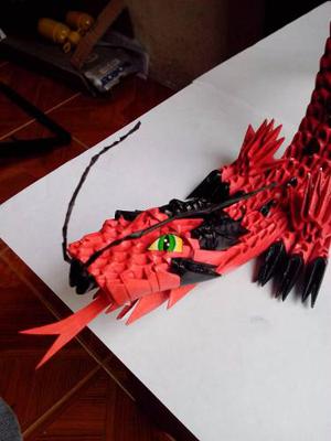 Dragon Origami 3d