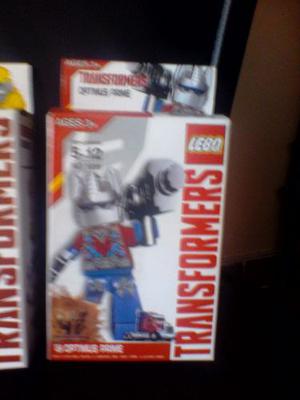 Figuras Lego Armables Transformers Y Súper Heroe