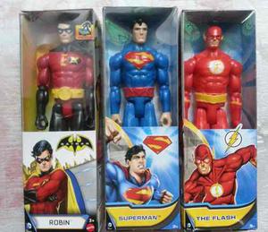 Figuras Super Heroes Superman, Mujer Maravilla Flash-otros