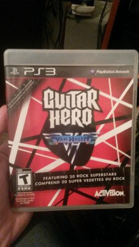 Guitar Hero Van Halen Playstation 3