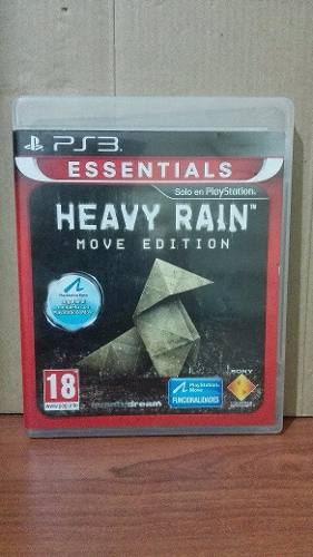 Heavy Rain Para Play 3 Como Nuevo.
