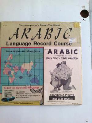 Idioma Arabic (árabe) Curso Lp 33 Manual Cd Oferta Remate