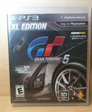Juego Ps3 Gran Turismo 5 Xl Playstation 3 Nuevo Fisico