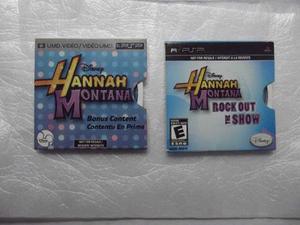 Juego Psp Y Video Hannah Montana