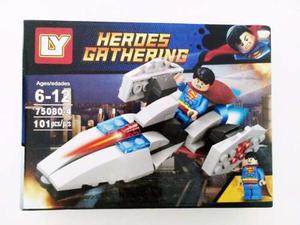 Lego 2 En 1 Batman Capitan Superman Iron Man Avengers