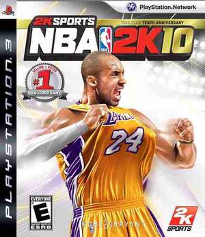 Nba 2k10 Ps3 Usado. Se Aceptan Cambios